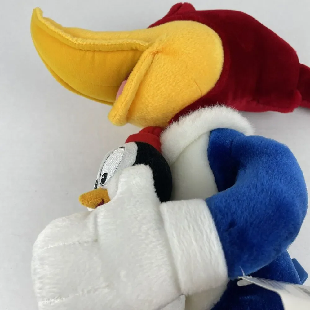 Universal Studios Woody Woodpecker and Chilly Willy Plush 18.5”